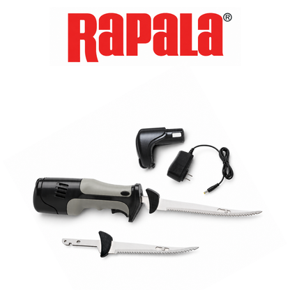 Lithium-Ion Cordless Electric Fillet Knife Combo – Rechargeable Fish Cleaning Kit
