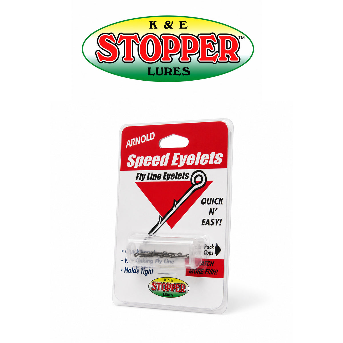 K&E Fly Line Eyelets 6PK – Small