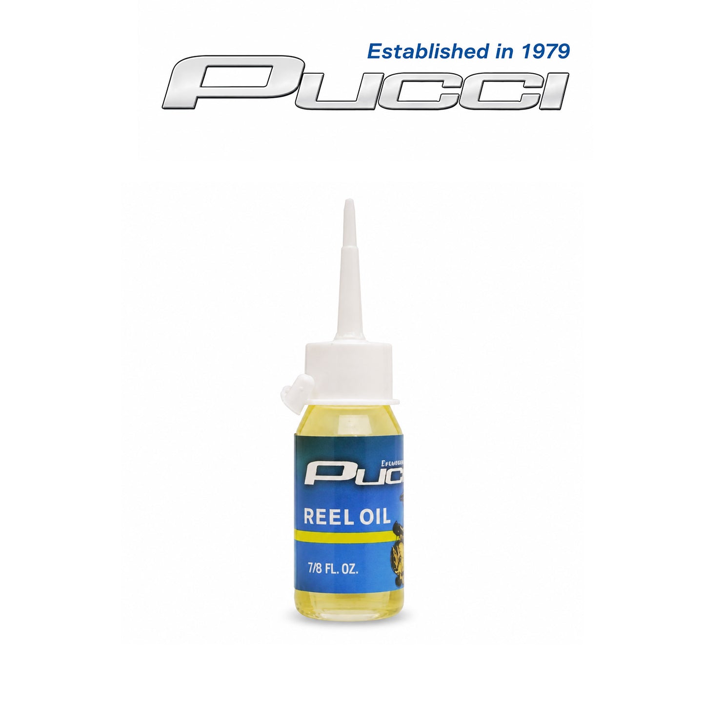 Pucci Reel Oil 7/8 oz Fishing Reel Lubricant