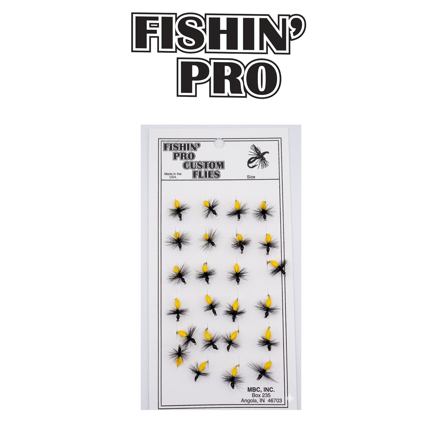 Fishin' Pro Hackled Ant FP ANT Freshwater Fishing Fly