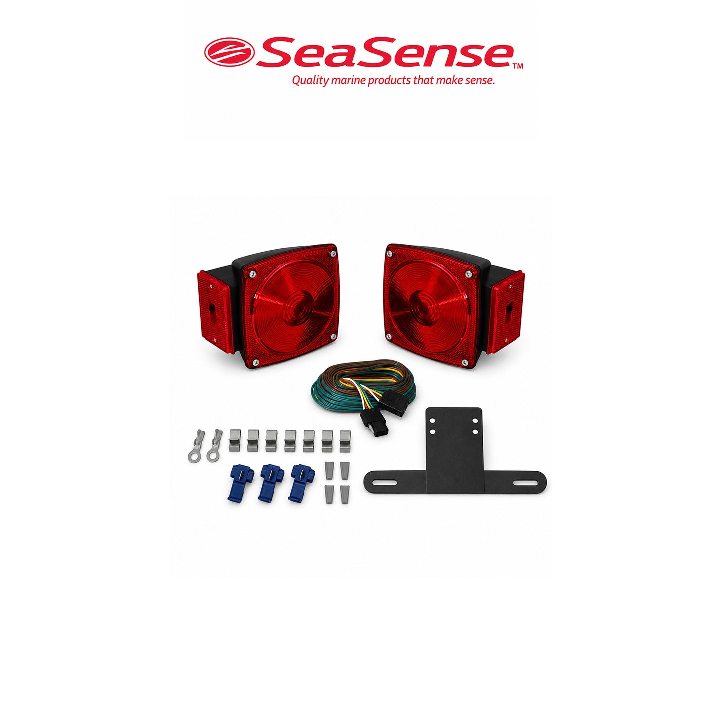 SeaSense Marine Square Trailer Tail Light Kit