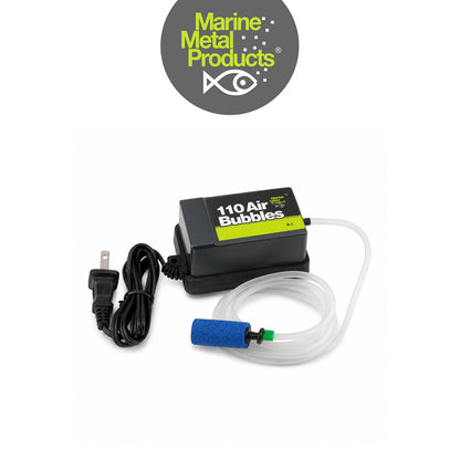 Marine Metal 110V Air Pump with Tube and Airstone