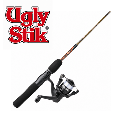 Ugly Stik Dock Runner Camo Spinning Combo