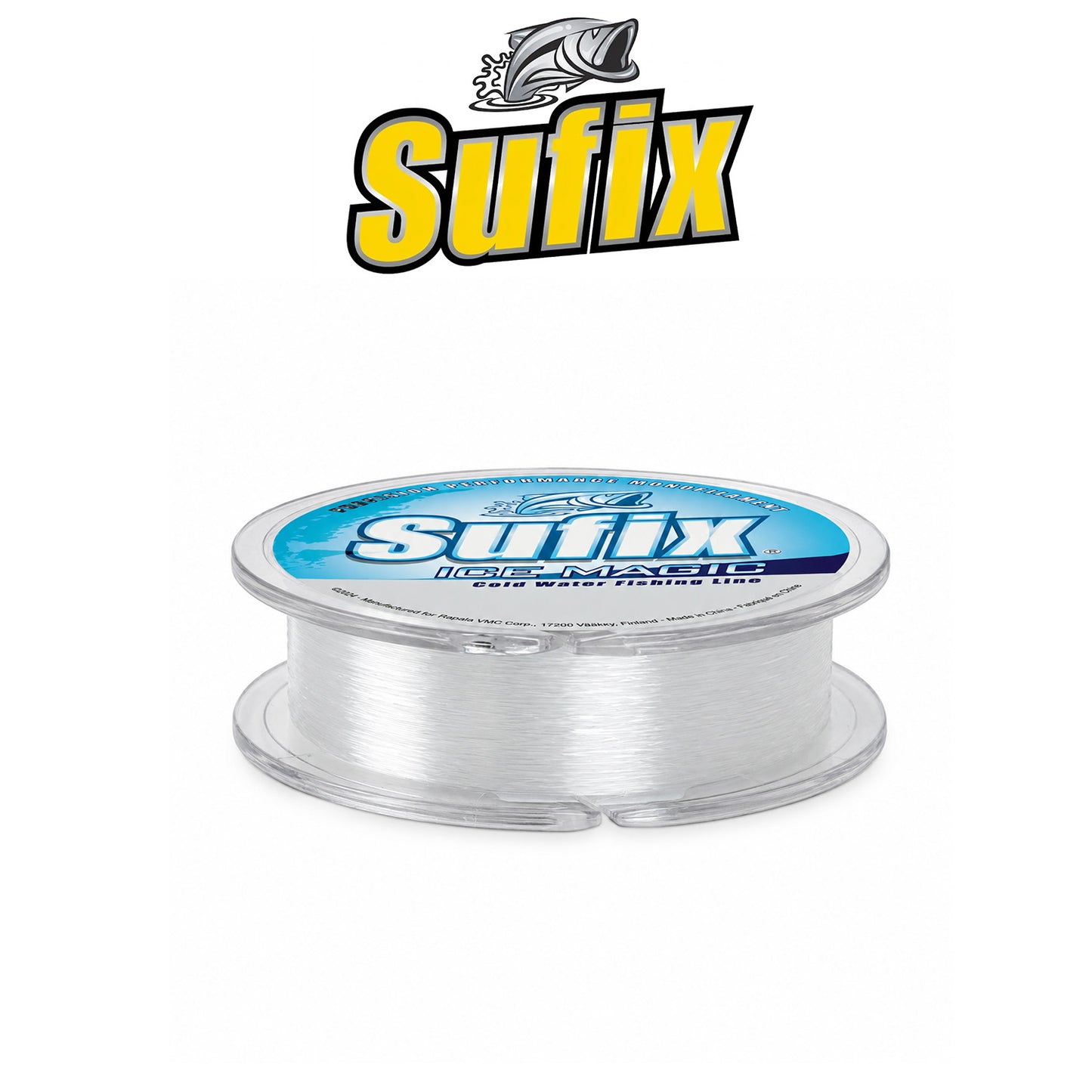 Sufix Ice Magic Clear Ice Fishing Line 603CL