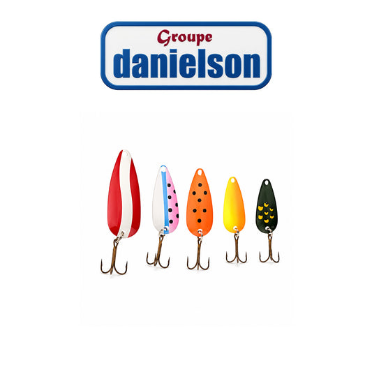 Danielson DN Demon Spoon 5-Piece Premium Fishing Lure Assortment