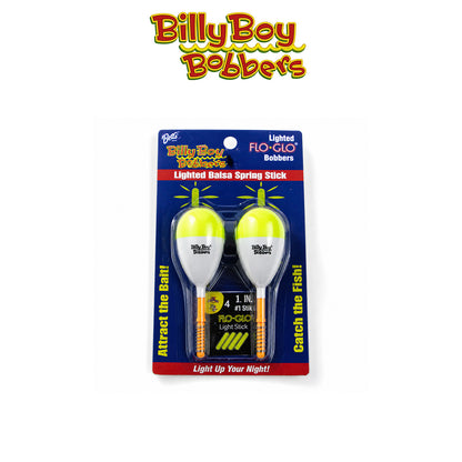 Mr Crappie Balsa Sprang Thang Oval 1" Y/G 2 Pk