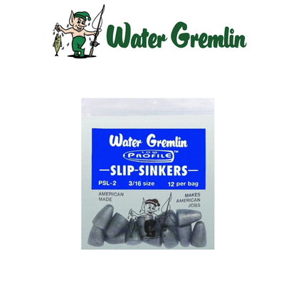 Water Gremlin Worm Weight PSL Fishing Sinker