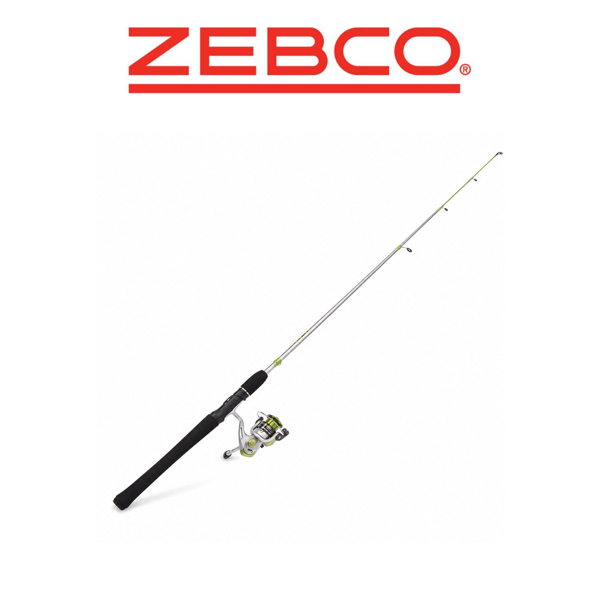 Zebco Stinger 20 Size 6'6" Medium Spinning Rod & Reel Combo – 8 lb Freshwater Setup