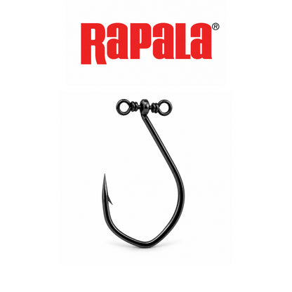Rapala Spinshot Premium Drop Shot Hook Size 4 – Black Nickel