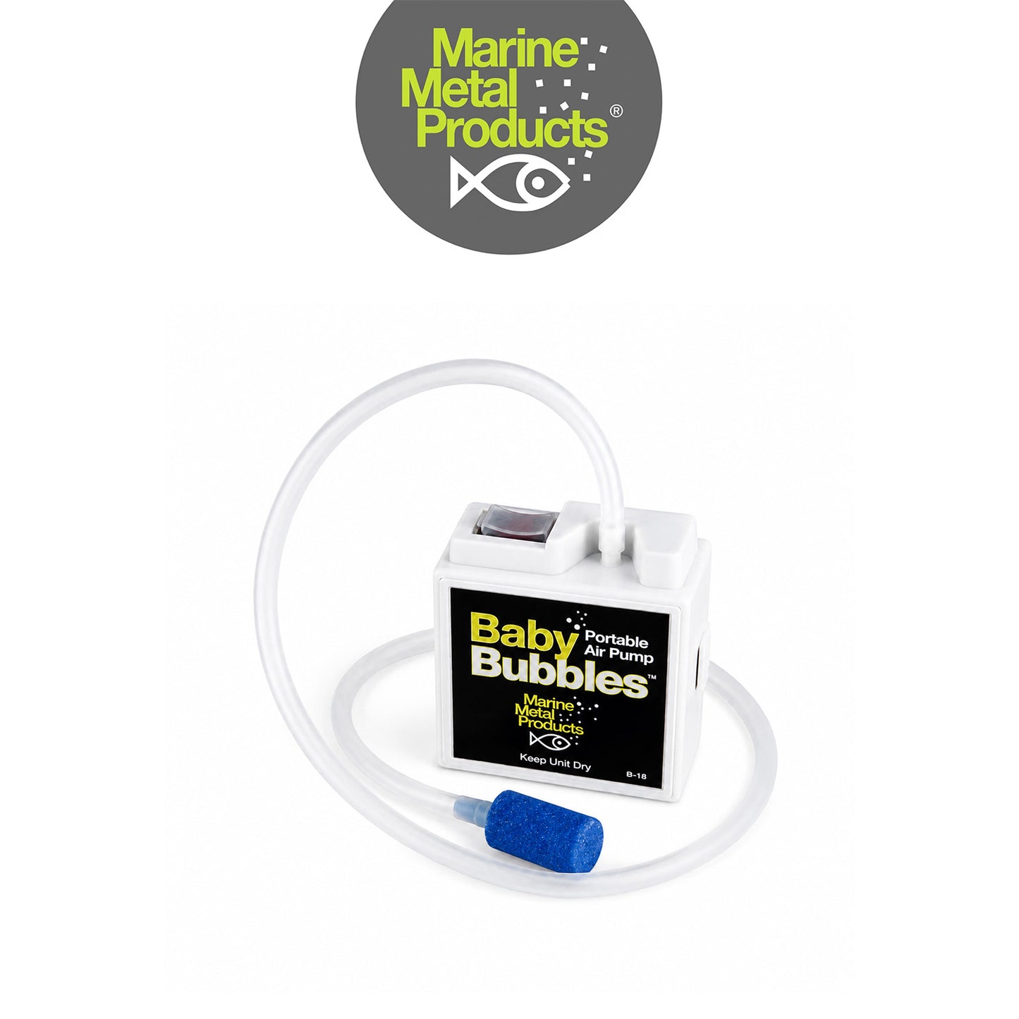 Marine Metal Baby Bubbles Portable Aerator with Steady Oxygen Flow