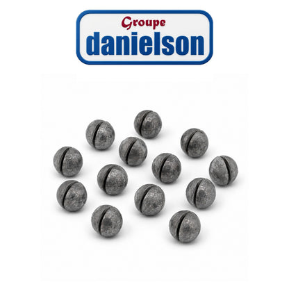 Danielson Round Split Sinkers – Classic Pinch-On Fishing Weights