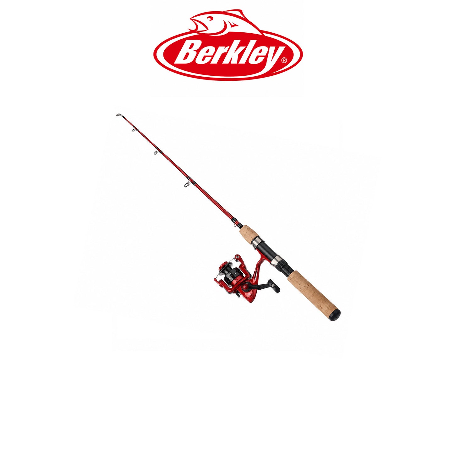 Berkley Cherrywood® HD Spinning Combo | Ambidextrous Reel Size 25 and 30 | 5.2:1 Gear Ratio