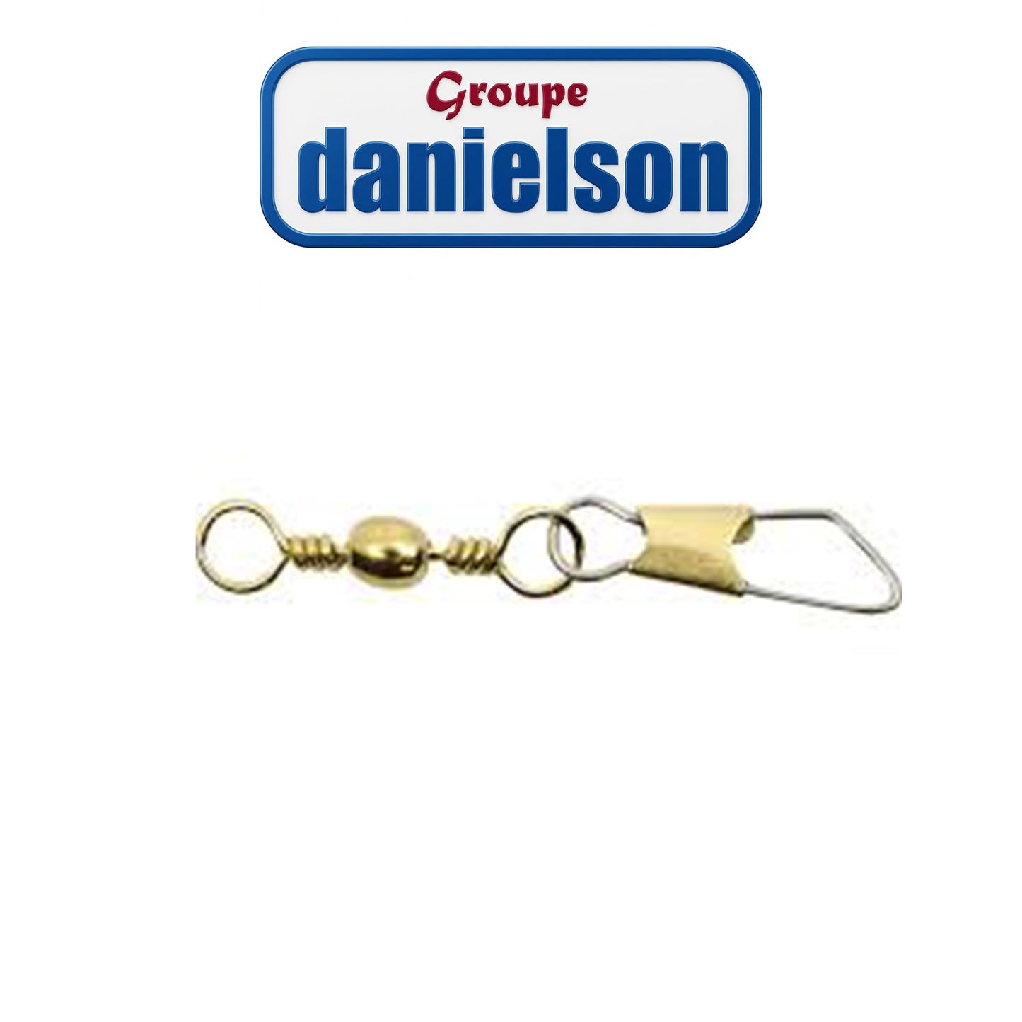Danielson Snaps & Swivels Brass/Black Sizes 3–14