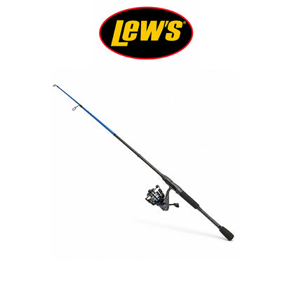 Lew’s American Hero Medium/Fast Spinning Combo 2-Piece Graphite Rod, 6’ - 7’, Reel Sizes 20/30/40, Ambidextrous