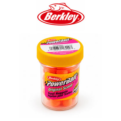 Berkley PowerBait Power Nuggets Fluorescent Orange Trout Bait