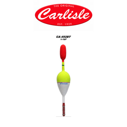 Carlisle Big Top Spring Fishing Float – Durable Plastic Bobber with Metal Spring