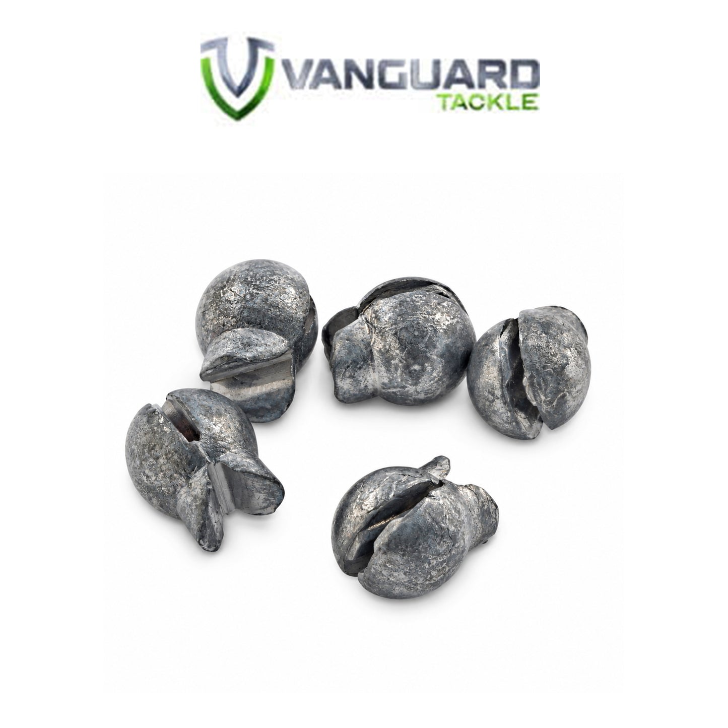 Vanguard VFSS Removable Split Shot Sinkers – 12 Bag Assortment Box