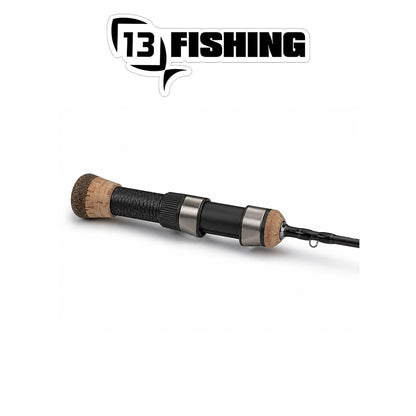13 Fishing Vital Ice Fishing Rod – Solid Fiberglass Ice Rod with Stainless Steel Guides