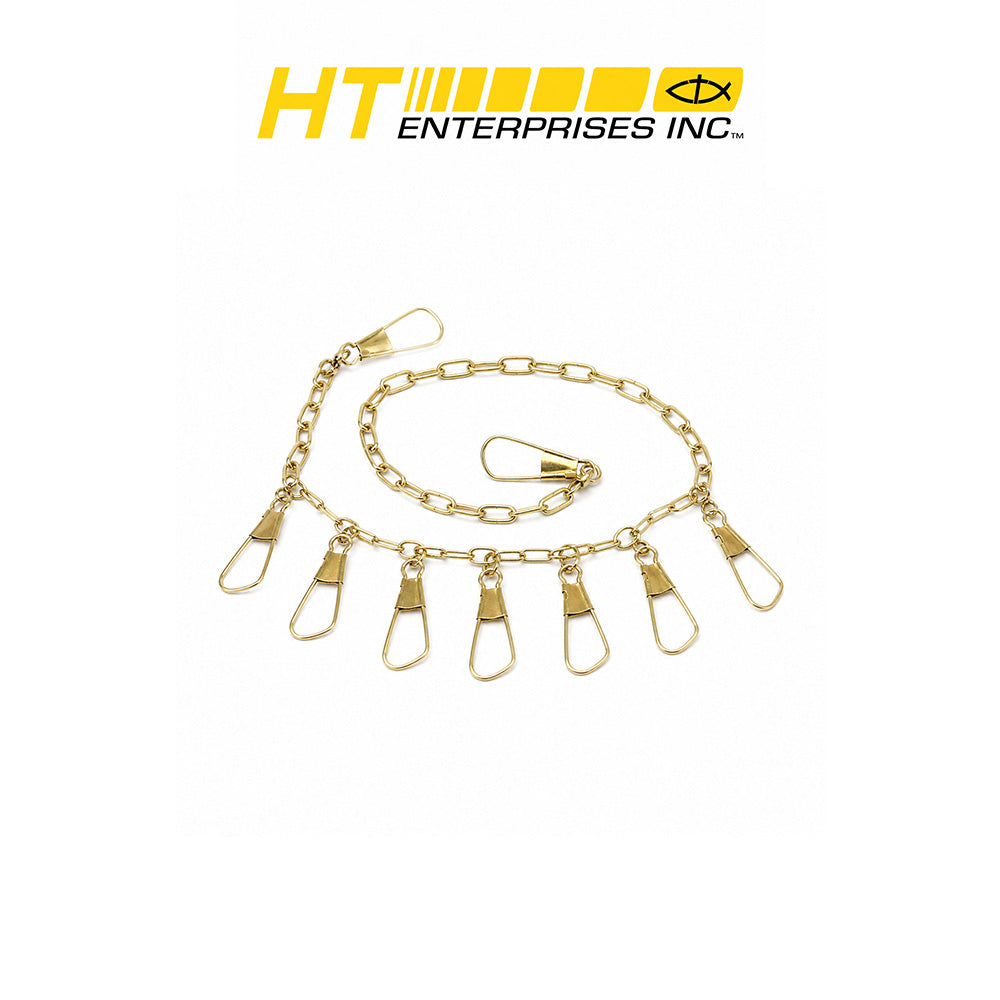 HT 40" Seven Snap Durable Metal Fish Stringer