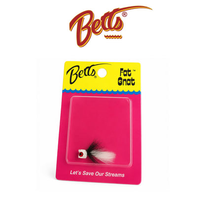 Betts Fat Gnat Size 10 White Fishing Fly