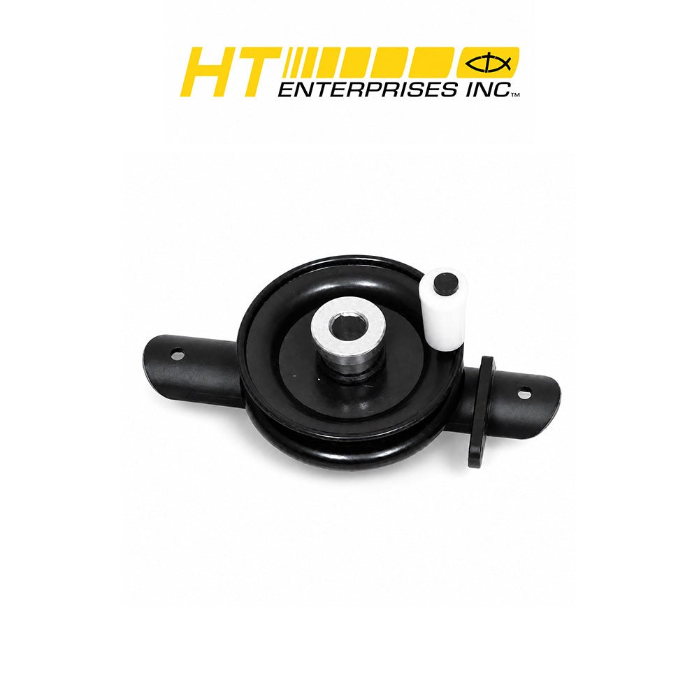 HT Ultra Lite Ice Fishing Reel - Black with Plastic Bracket and Positive Drag