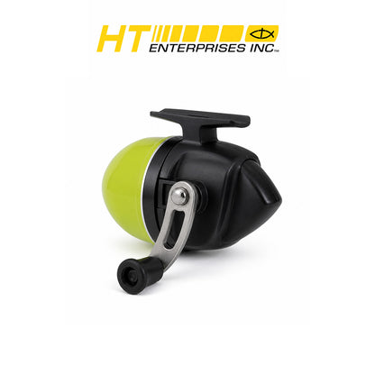HT Neon Spincast Reels Black/Silver Cone and Assorted Colors