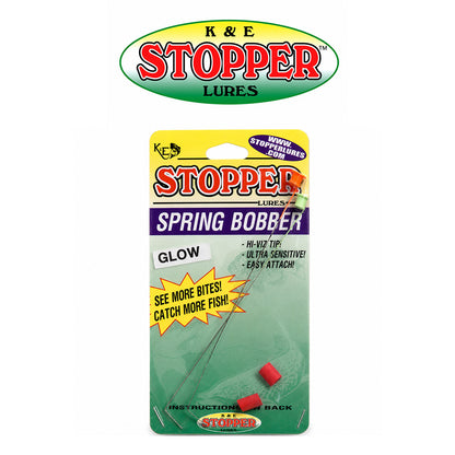 Flat Spring Bobber Size 4 Pack