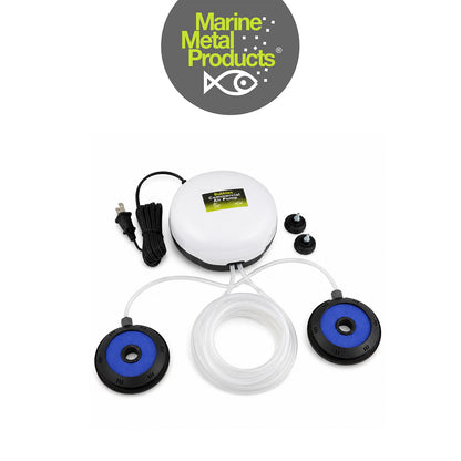 Marine Metal A-3 Commercial Air Pump Kit for Live Bait & Aeration