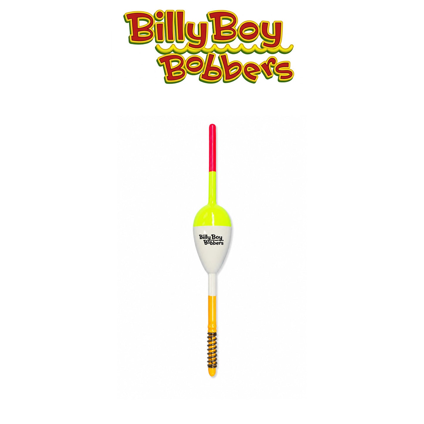 Billy Boy Bobbers 0.88" White Balsa Spring Oval Bobbers 18 Pack