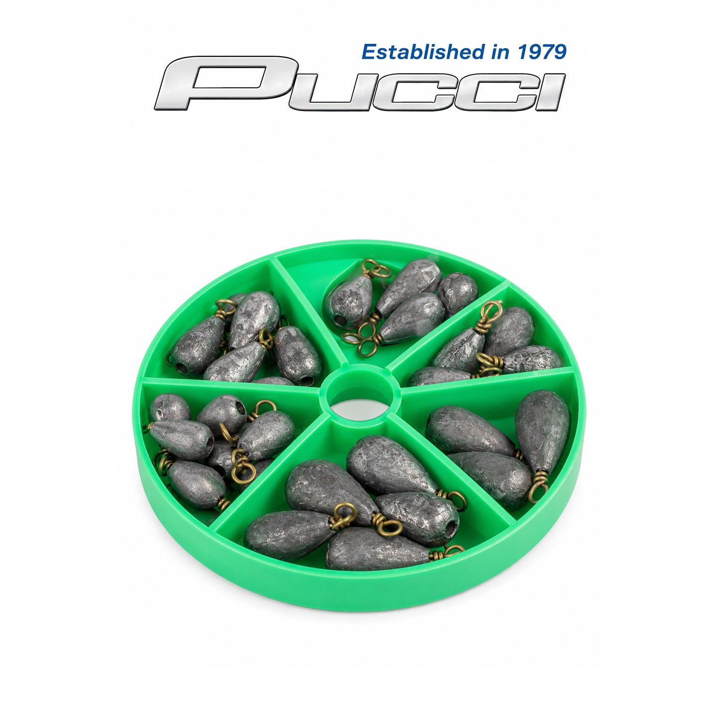 Pucci Bass Casting Sinkers Assortment