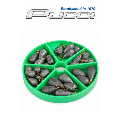 Pucci Bass Casting Sinkers Assortment