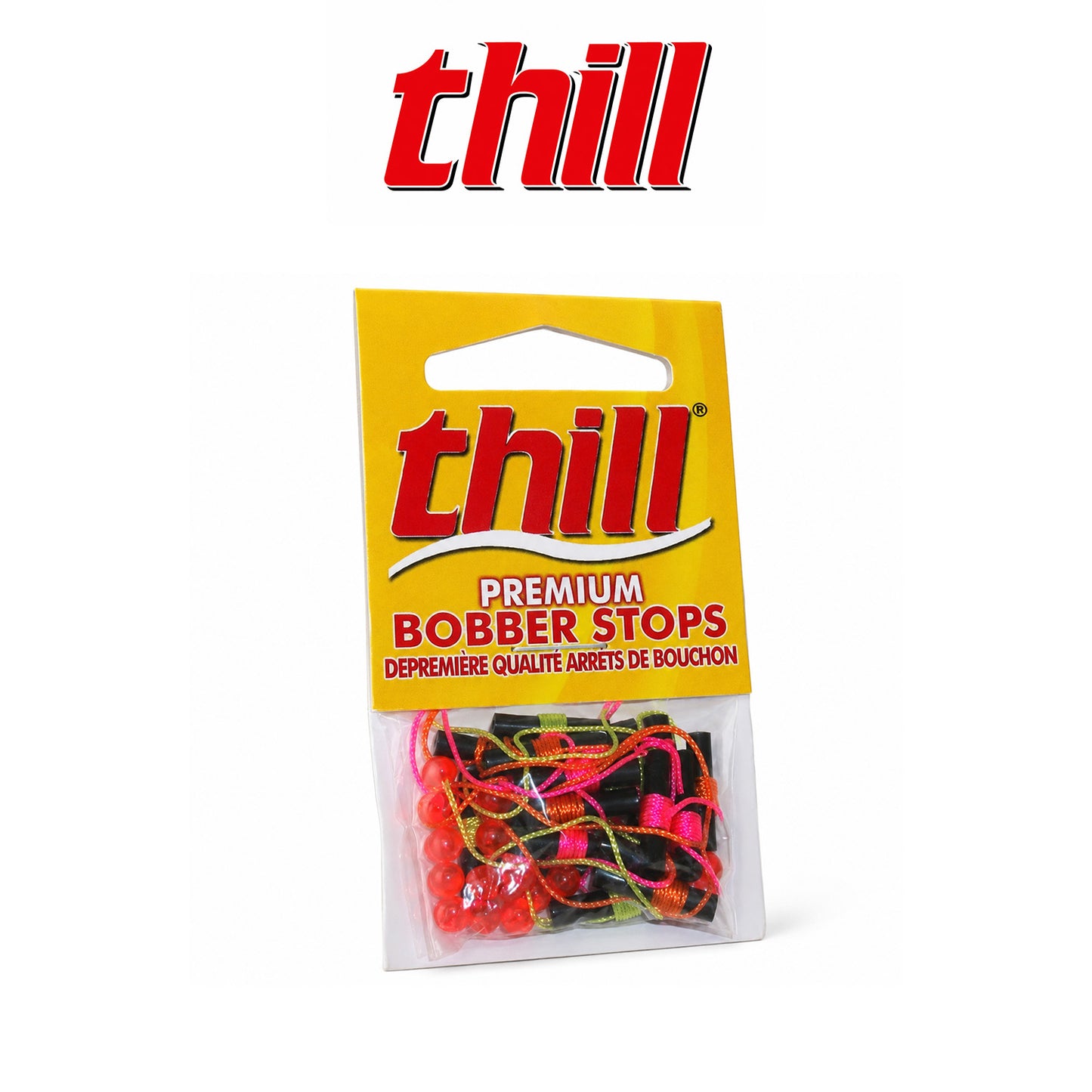 Thill Premium Bobber Stops BSA18 - 18 Pack Assorted Colors