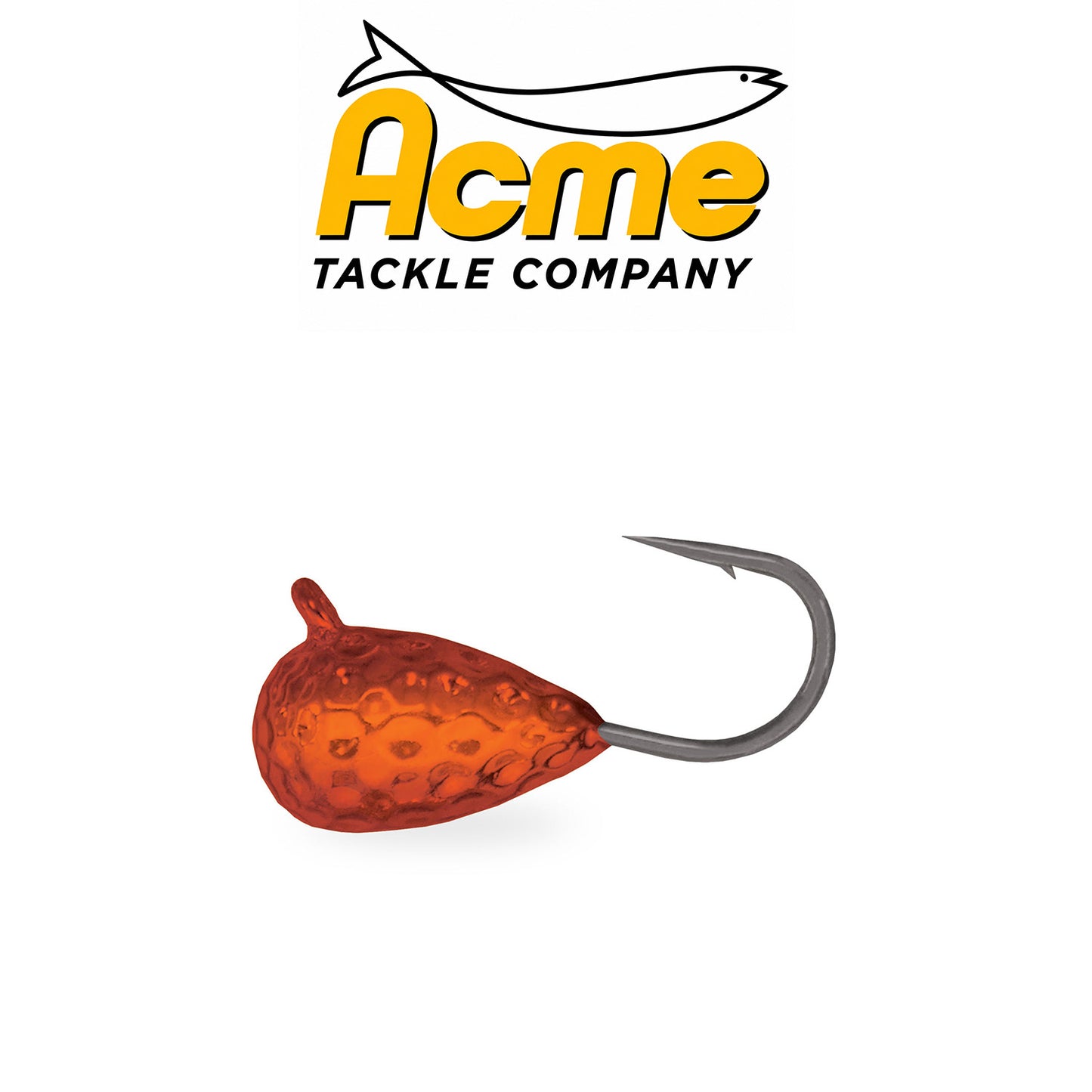 Acme Hammered Tungsten Ice Jigs 2-Pack – Gold, Silver & Copper