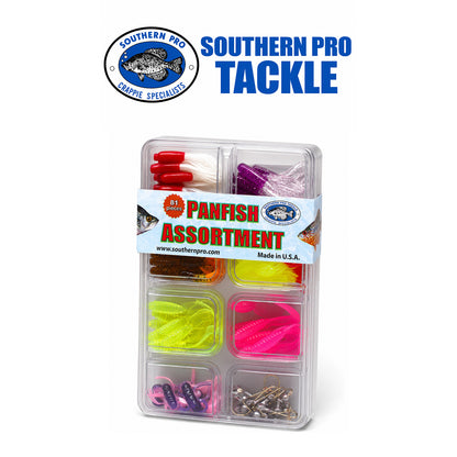 Southern Pro Lit’l Hustler 81-Piece Crappie Fishing Lure Kit