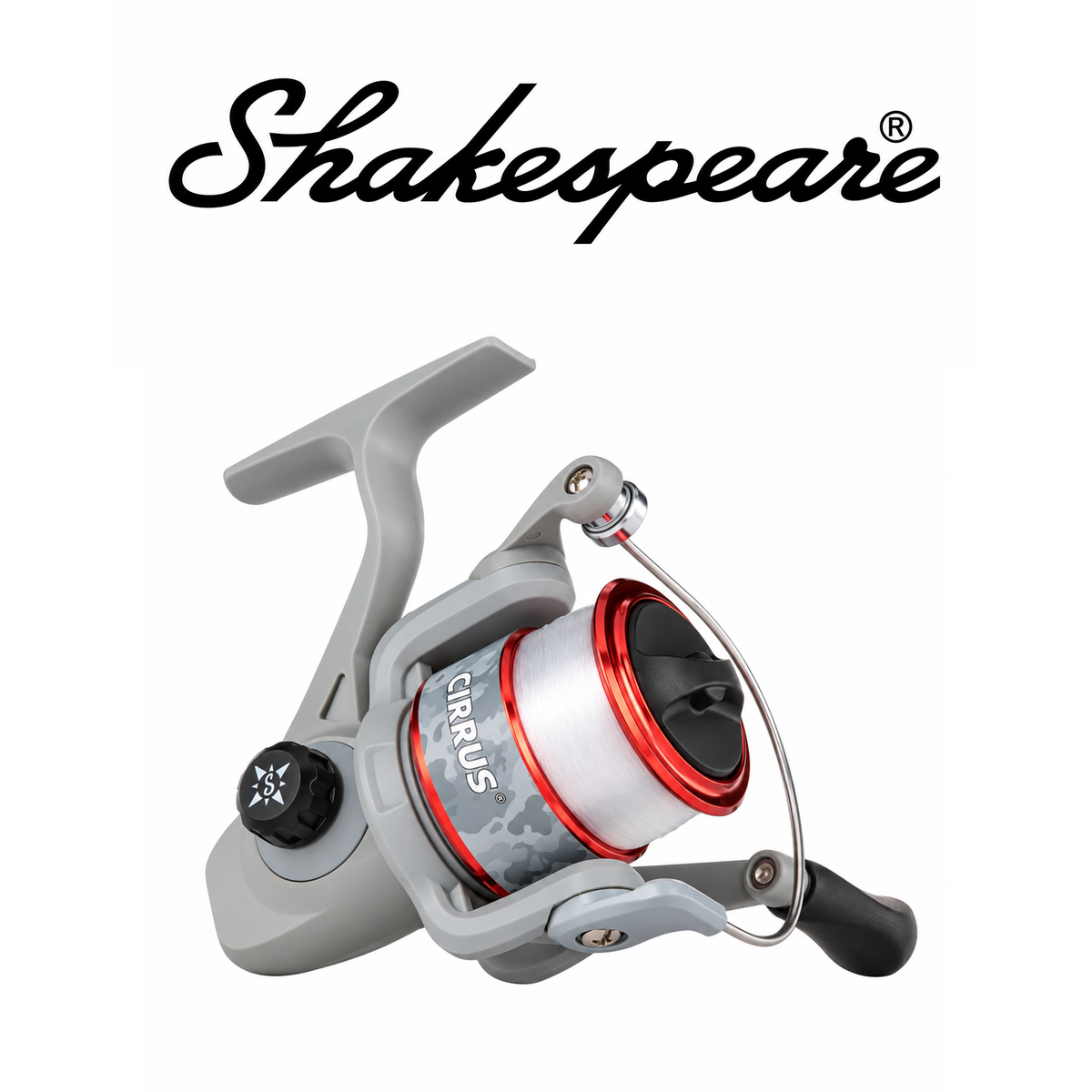 Shakespeare Cirrus® Spinning Reel – Smooth &amp; Reliable Freshwater Fishing Reel
