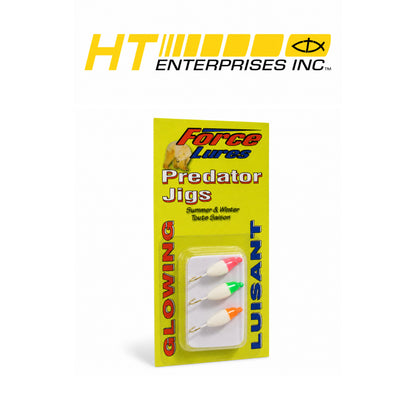 HT Glow Grub Lures Assortment 12A