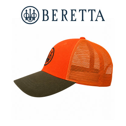 Beretta Blaze Orange Open Stock Mesh Back Cap