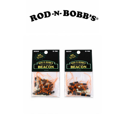 Rod-N-Bobb Orange Bobber Stops for Fishing Floats