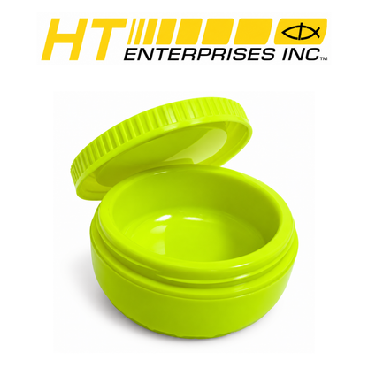 Hard Core 5" Fishing Bait Container – Compact & Durable Bait Storage Box