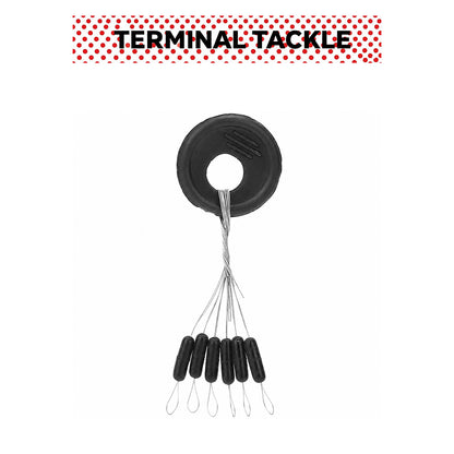 Rubber Fishing Stops Size 3 for 8–12 lb Line