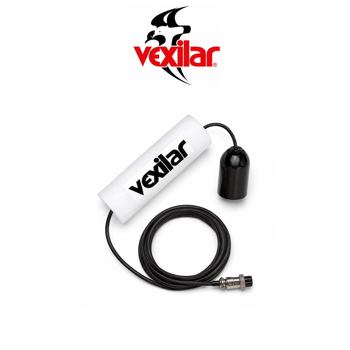 Vexilar 12° Ice-Ducer Ice Fishing Transducer with 7-Foot Cold-Weather Cable