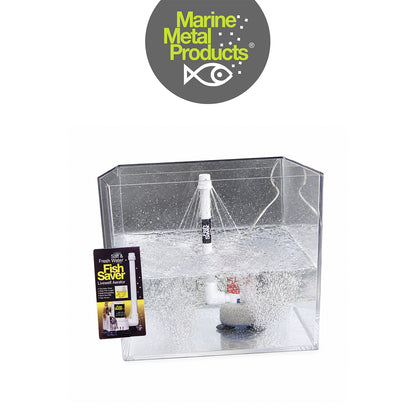 Marine Metal Fish Saver Portable Livewell Aerator for Bait &amp; Fish