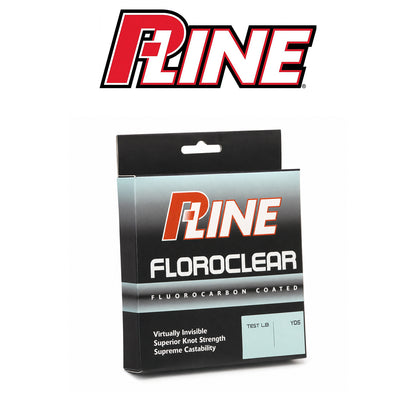 P-Line FCCF Clear Fluorescent Copolymer Fluorocarbon Fishing Line