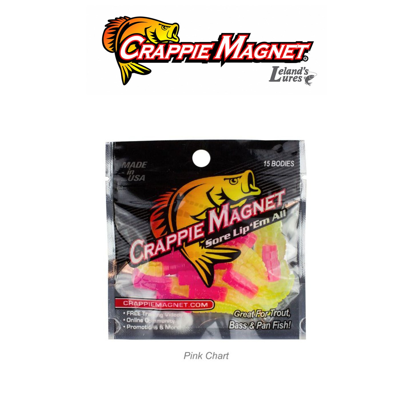 Crappie Magnet 15 Piece Body Packs