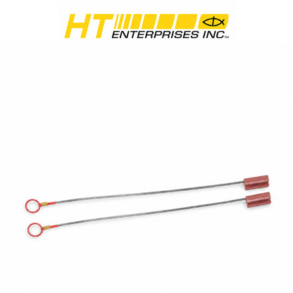 Marmooska Soft Rubber Snap Spring Bobbers 2-Pack