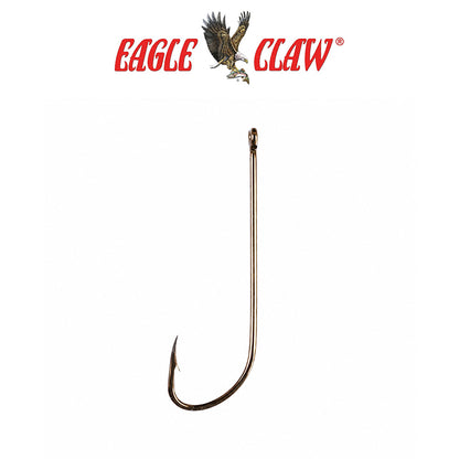 Eagle Claw 2X Long Offset Fishing Hooks 5-Pack