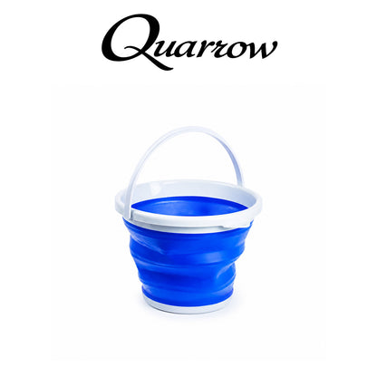 Quarrow Durable Plastic Collapsible Fishing Bucket