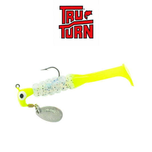 Tru Turn Slab Dragger 1/8 oz #1 Hook Rigged Jig with Extra Body
