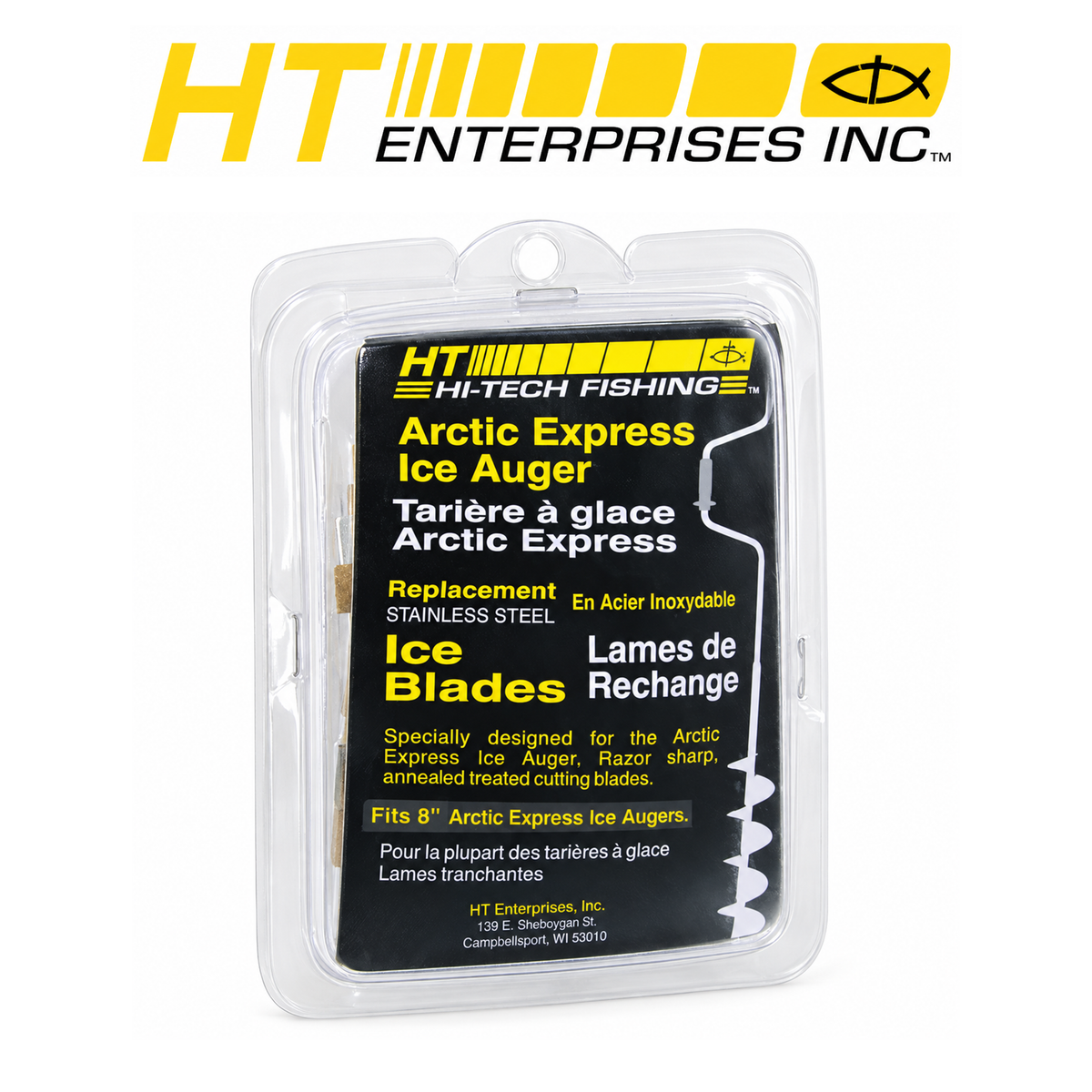 HT Arctic Express Replacement Ice Auger Cutting Blades
