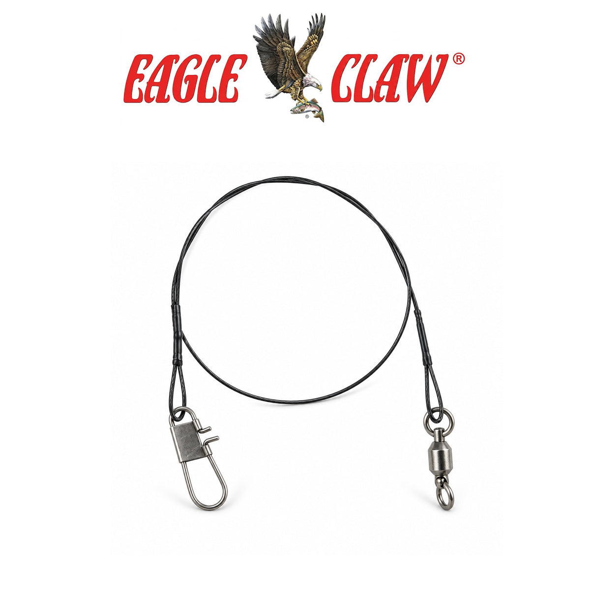 Eagle Claw Lazer Leader with Interlock – Strong Corrosion-Resistant Fishing Leaders for Freshwater & Light Saltwater